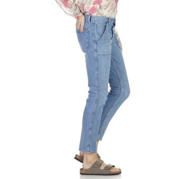 Aquaverde Pierce High Rise Ankle Jeans 24 - Picture 8 of 8